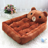 Kennel removable and washable Teddy cartoon pet nest pet supplies