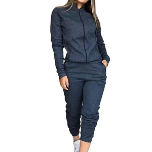 Women Street Shooting Casual Suit Two-Piece Suit