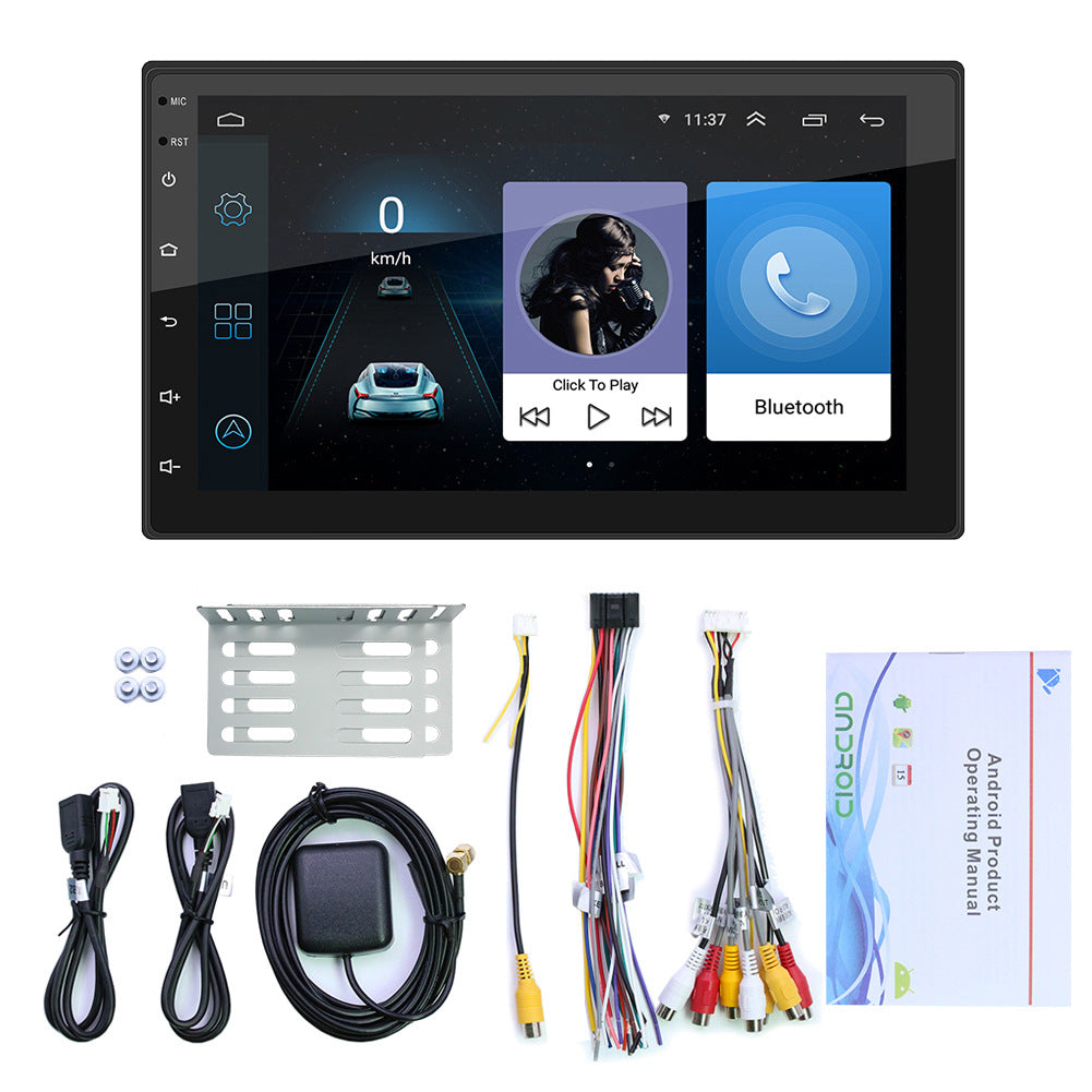 Car Universal Card Radio Bluetooth Player