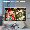 72inch HD Projector Screen 16:9 Home Cinema Theater Projection Portable Screen