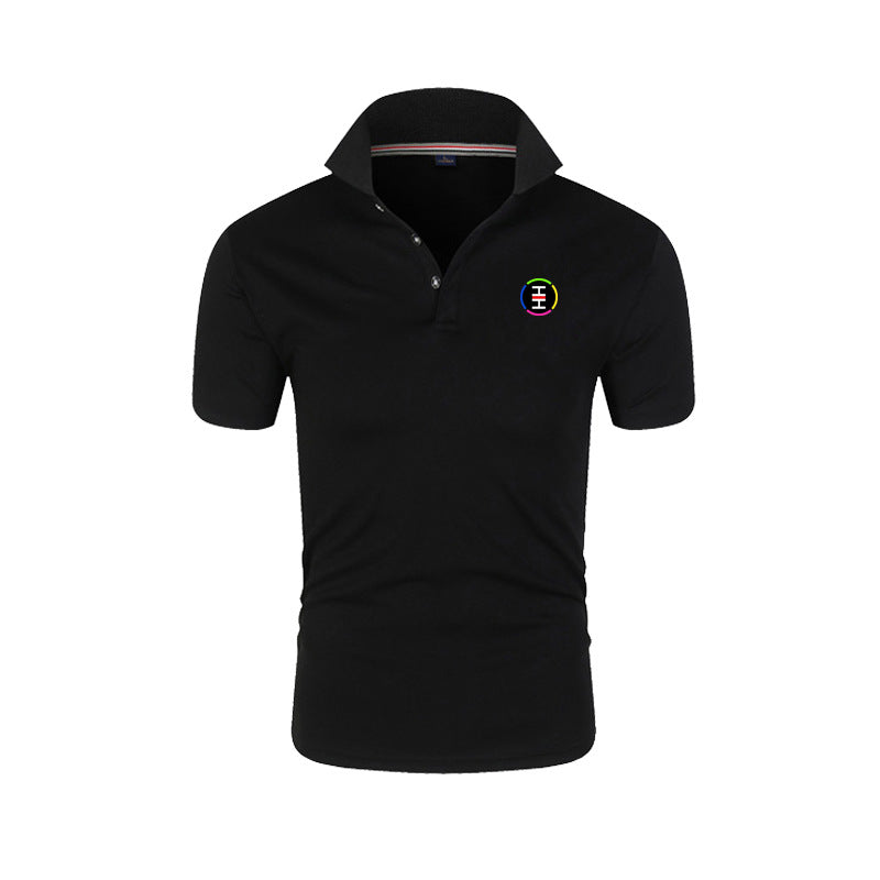 Men And Women Couple Polo Shirts Casual Work Travel Clothes