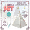 LARGE Indian Teepee Tent Play House For Kids Children Bedroom