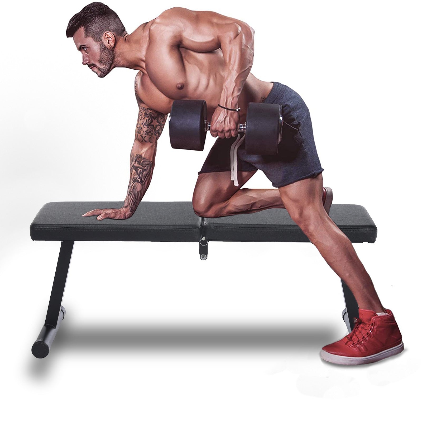 Foldable Weight Bench For Strength Training Body Workout Bench For Home And Gym