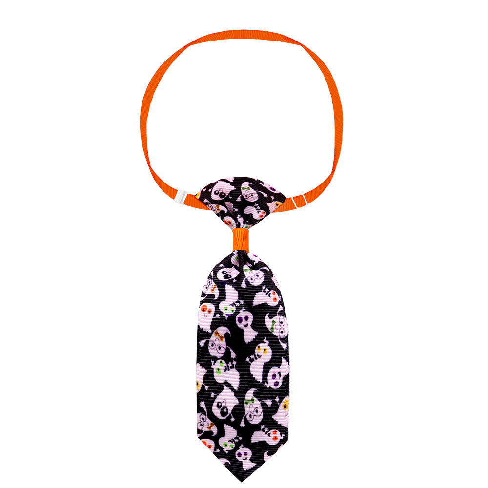 The New Wonderland Pet Halloween Series Of Halloween Skull And Necktie