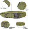 Pet Tactical Dog Collar And Leash Set  Adjustable