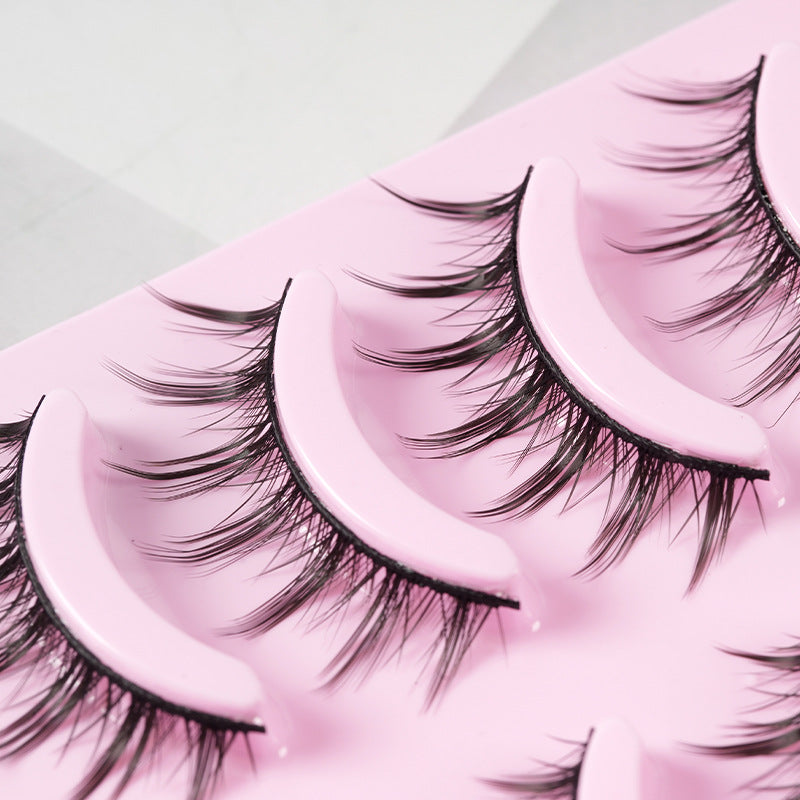 5 Pairs Manga Lashes New Arrival Anime Cosplay Natural Wispy Eyelashes