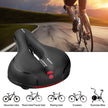 Comfortable Waterproof Memory Foam Bicycle Seat CushionBicycles With Reflective Strips