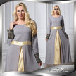 Women's Fashion Chiffon Long-sleeved Dress