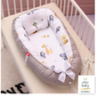 Baby Removable And Washable Bed Crib Portable Crib Travel Bed For Children Infant Kids Cotton Cradle