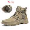 Men's Plus Fleece Cotton Boots Winter