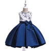 New Foreign Trade Girls Twill Satin Cloth Children's Dress Drag