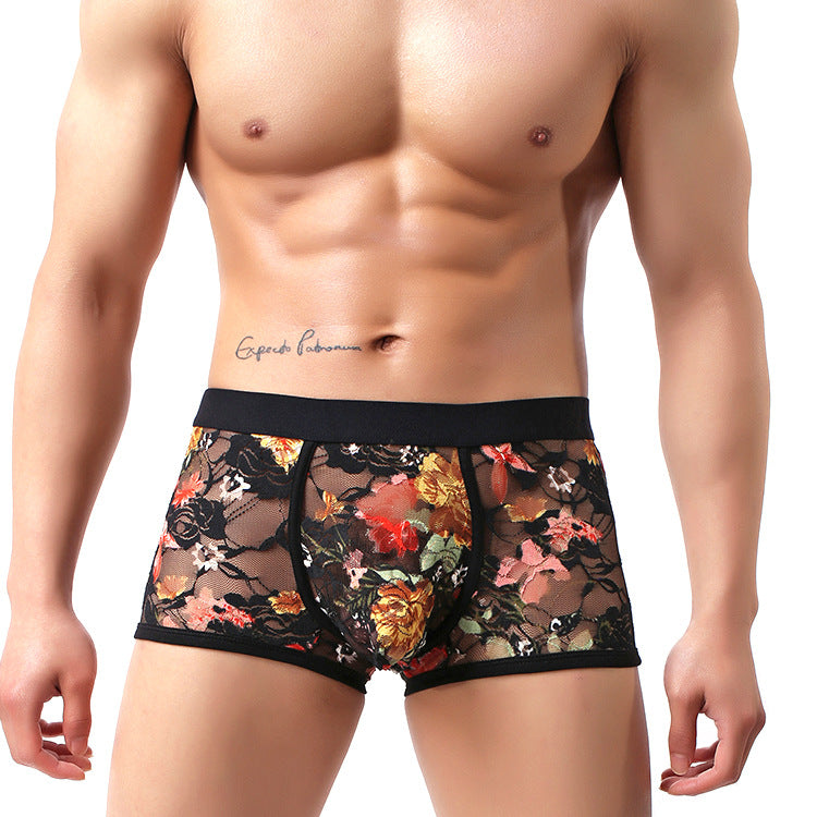 Men's Underwear U Convex Transparent