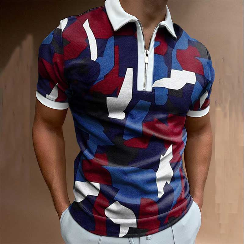 Alpscommerce Men Solid Polo Shirts Man Clothing