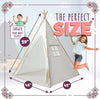 LARGE Indian Teepee Tent Play House For Kids Children Bedroom