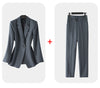 Women's Plus Size Black Suit Jacket