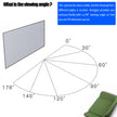 72inch HD Projector Screen 16:9 Home Cinema Theater Projection Portable Screen