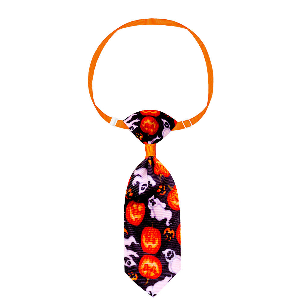 The New Wonderland Pet Halloween Series Of Halloween Skull And Necktie