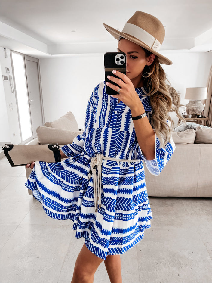 Alpscommerce Loose Print Dress