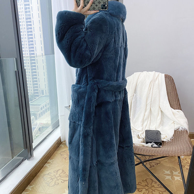 Faux Fur Coat Women's Mid-length Coat Europe And America