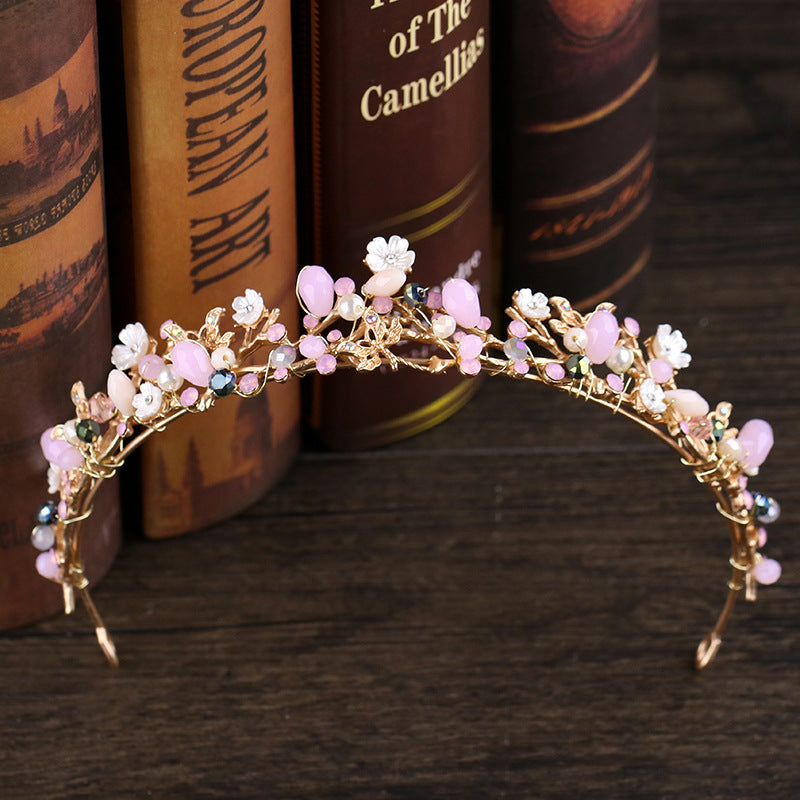 Exquisite Crystal Crown Tiara, Bridal Jewelry, Wedding Dress Accessories