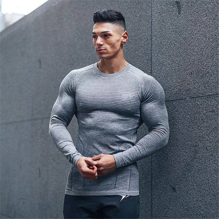 Fashion Trend Slim Wicking Quick Drying Long Sleeves