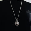 Hip-hop personality trendy brand men's feather necklace