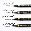 Calligraphy Pen Sketch Beautiful Pen Soft Brush Painting Brush Big Case Signature Pen Copy Script Pen Can Add Ink