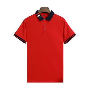 Short Sleeved Summer Business Polo Shirts