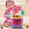 Kids Play Food And Ice Cream Truck Toy Cart