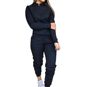 Women Street Shooting Casual Suit Two-Piece Suit