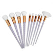 10PCS Makeup Brushes Kit Beauty Foundation Blending Blus