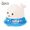 New Baby Bathroom Bath Electric Induction Whale Spray Small Toy