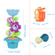 Baby Bath Toy Bath Toy Set Flower Waterfall Water Station Kids' Best Gift