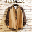 Men Fashion Casual Color Block Jacket