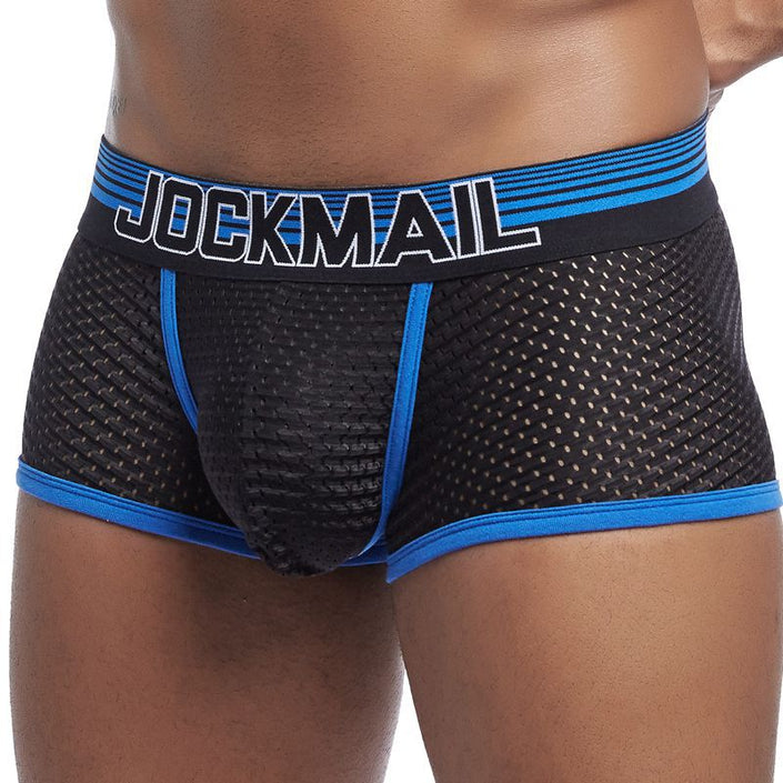 Men Underwear Boxer Breathable Mesh boxe