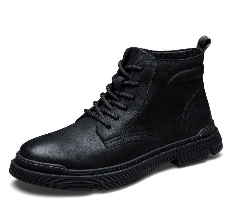 Winter Wolf Men's Boots, British Casual Boots, Men's Trendy Desert Boots