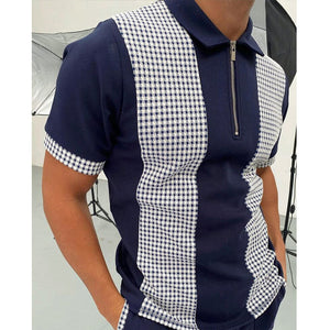 Alpscommerce Men Solid Polo Shirts Man Clothing