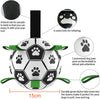 Dog Toys Interactive Pet Football Toys with Grab Tabs Dog Outdoor training Soccer Pet Bite Chew Balls for Dog accessories