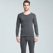 Men Round Neck Warm Pajamas Suit cotton