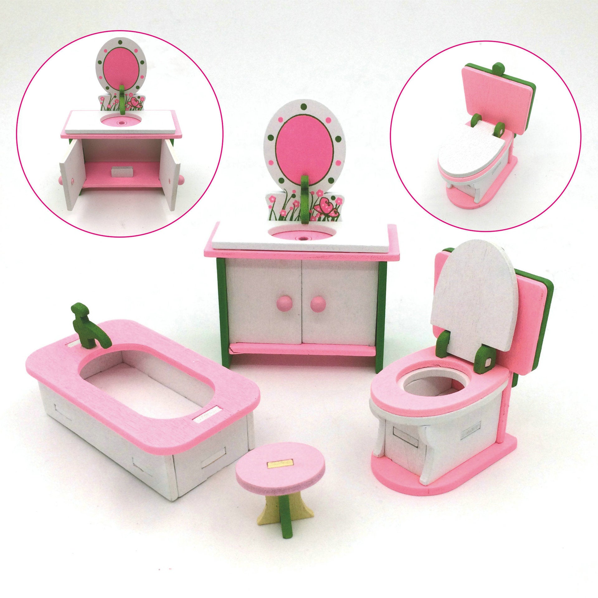 Dollhouse Miniature Play House Toy