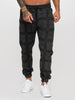 Checkered 3D Digital Print Casual Pants