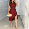 New Style Knitted Silver Thread Twisted Dress