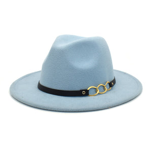 Women's Woolen Top Hat Belt Accessories