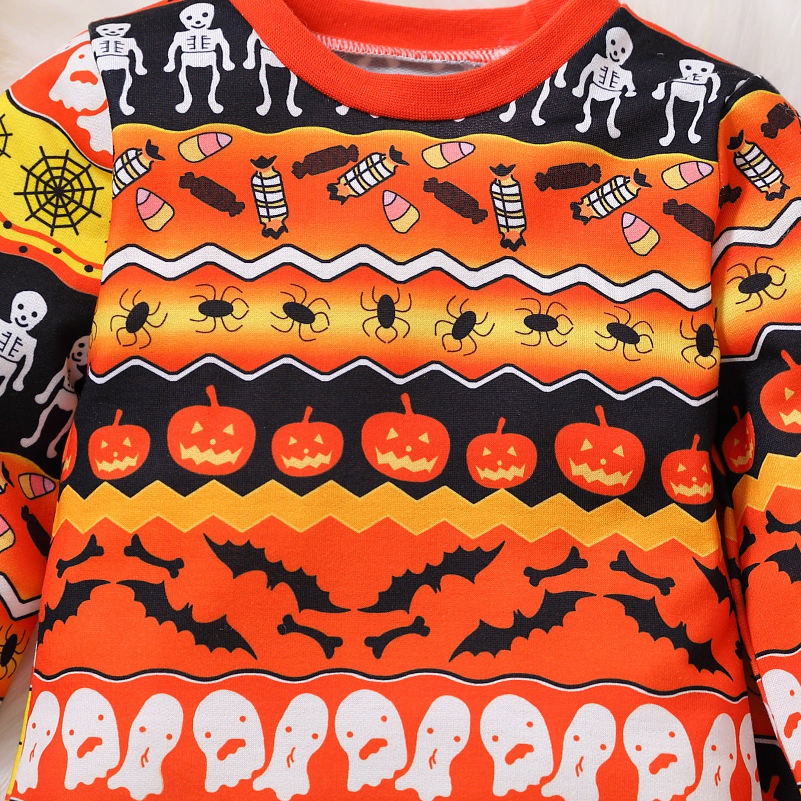 Creative Cute Printed Kids Halloween Set