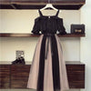 Thin New Fat Sister Dress Two-piece Suit